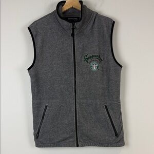 Starbucks Frappuccino Grey Staff Vest Size Large